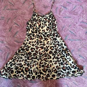 Urban outfitters cheetah dress